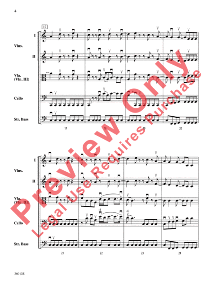 Jump String Orchestra scores gallery preview page 5