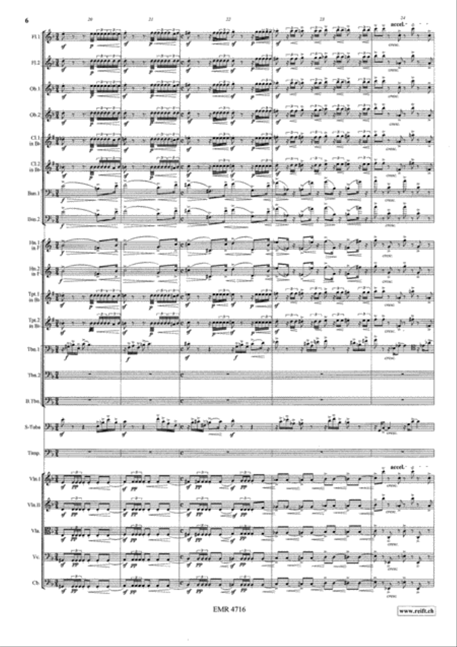 Don Giovannis Hollenfart Orchestra scores gallery preview page 6