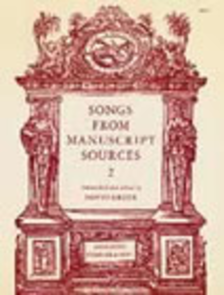 Songs from Manuscript Sources: 2