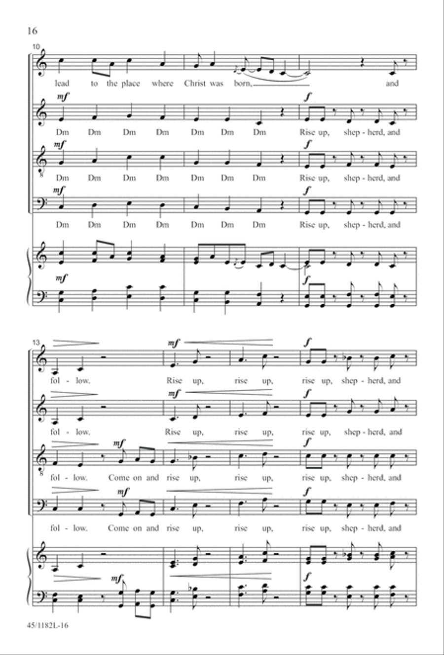 All Around A Cappella 4-Part scores gallery preview page 16