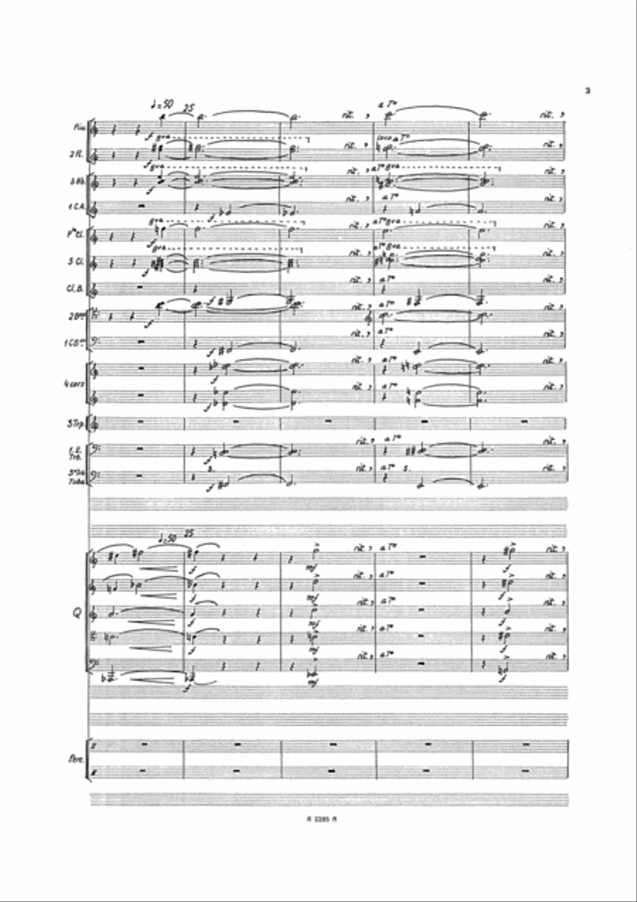 Chants de l'Apocalypse, Quintette de Cuivres Solo Set of Parts scores gallery preview page 4