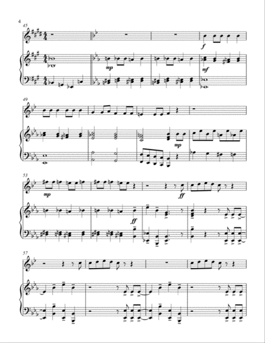 Bohemian Rhapsody Horn scores gallery preview page 5