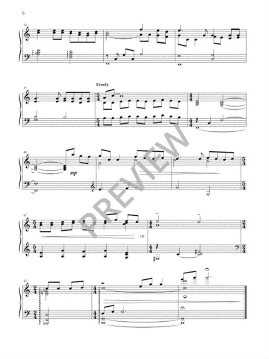 Seasons of Grace - Volume 7 Piano Solo scores gallery preview page 8