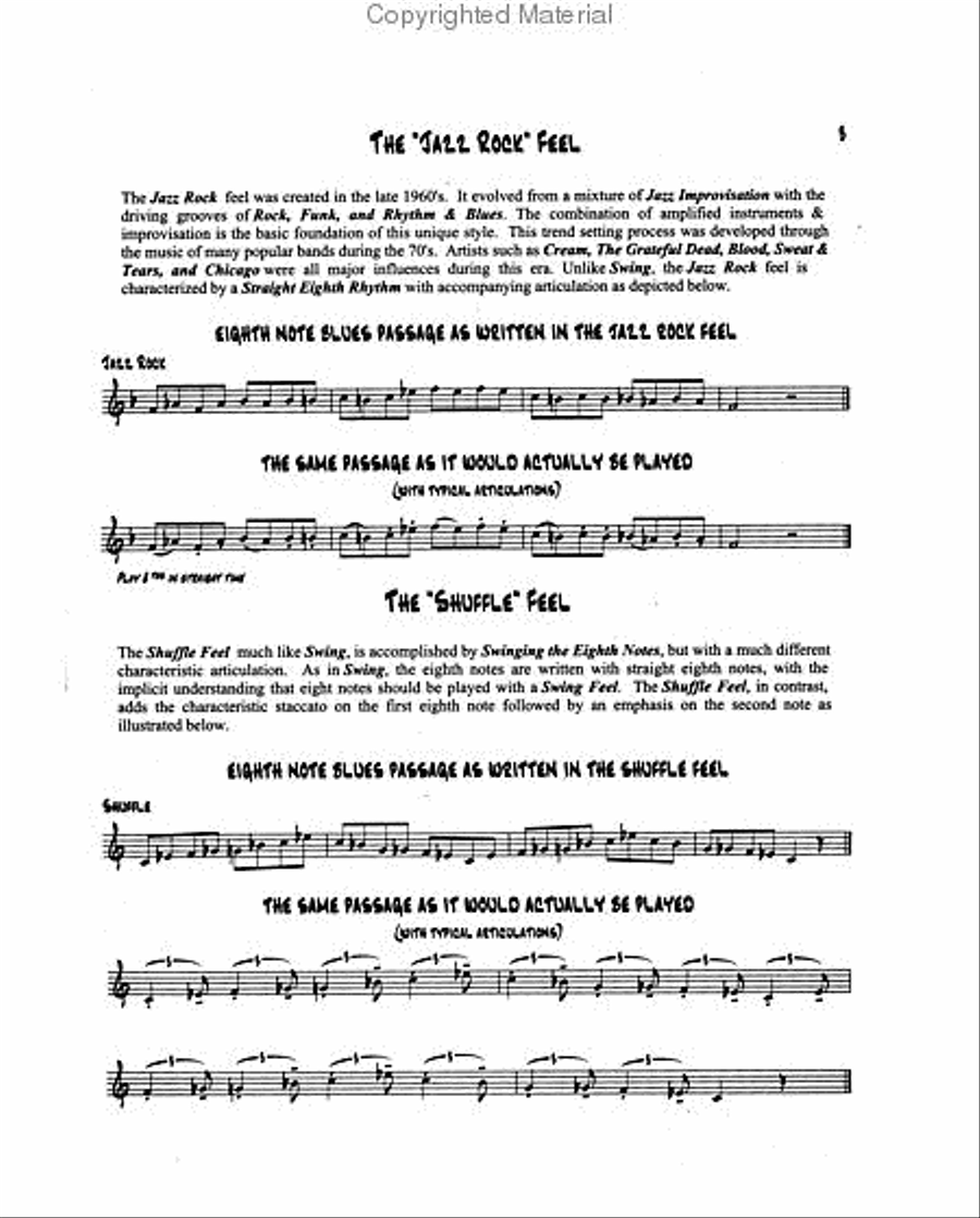 Know Before You Blow - Blues for Trumpet with 2 CDs Trumpet scores gallery preview page 2