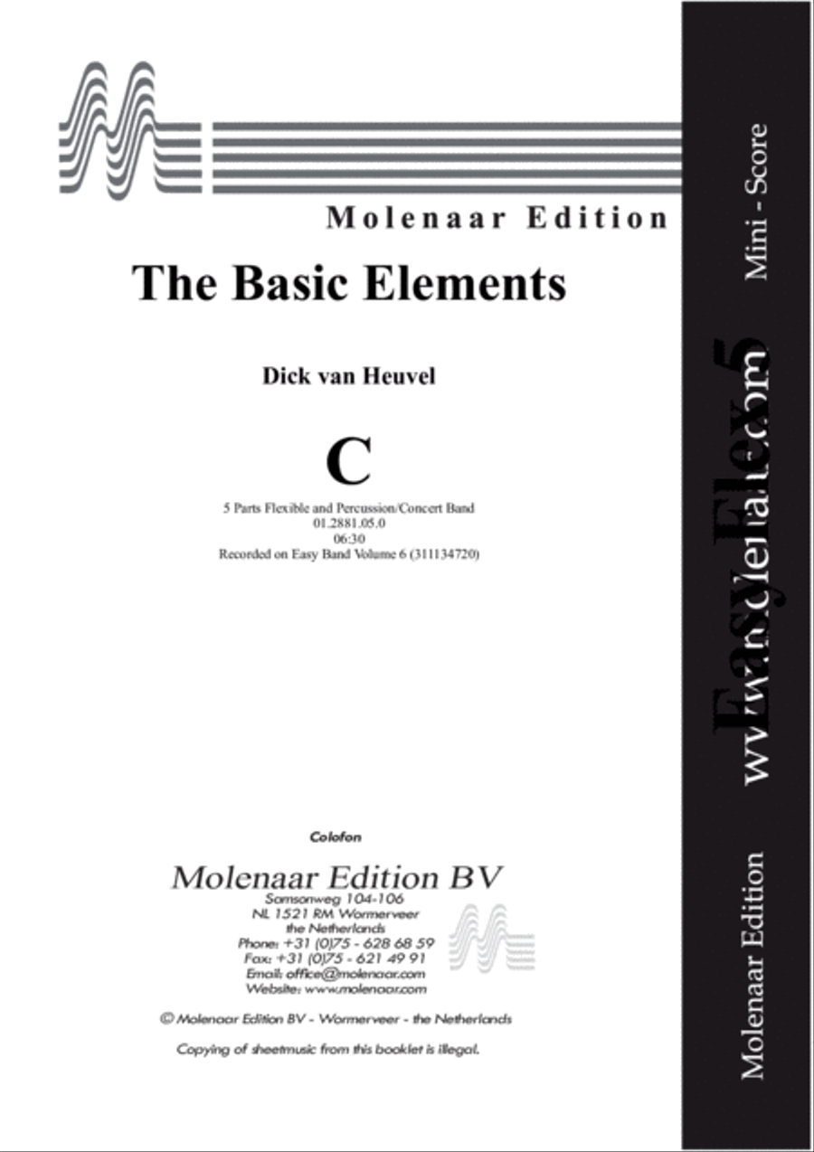 The Basic Elements Concert Band scores gallery preview page 2
