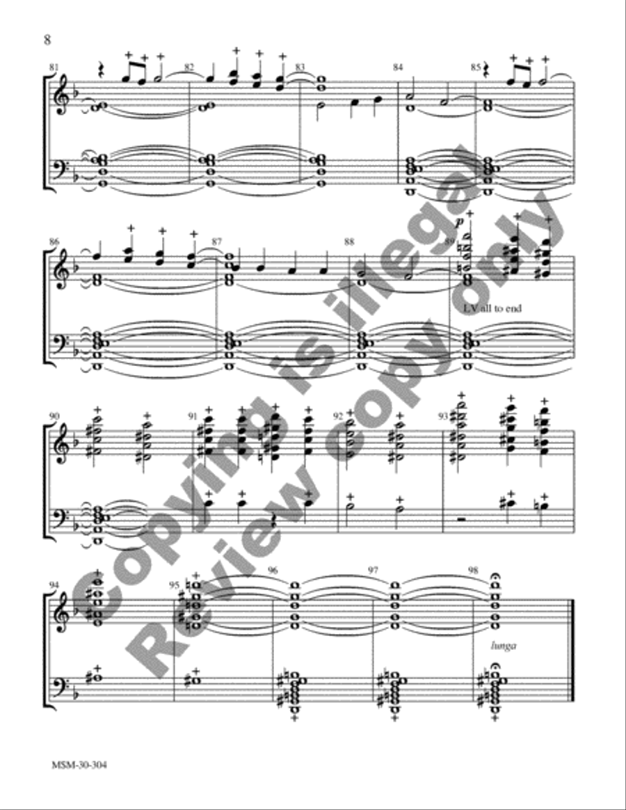 Ah, Holy Jesus Ah, Holy Jesus 5-Octaves scores gallery preview page 15