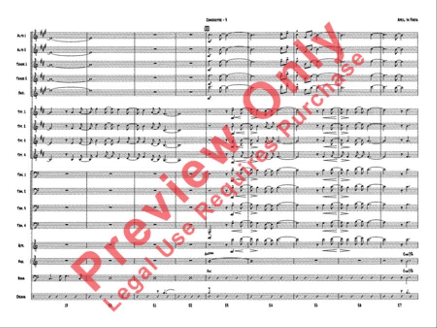 April in Paris Jazz Ensemble scores gallery preview page 6