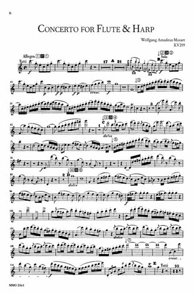 Concerto for Flute & Harp in C major, KV299 (3 CD set) image number null