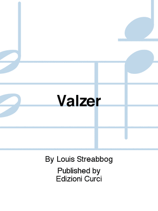 Book cover for Valzer