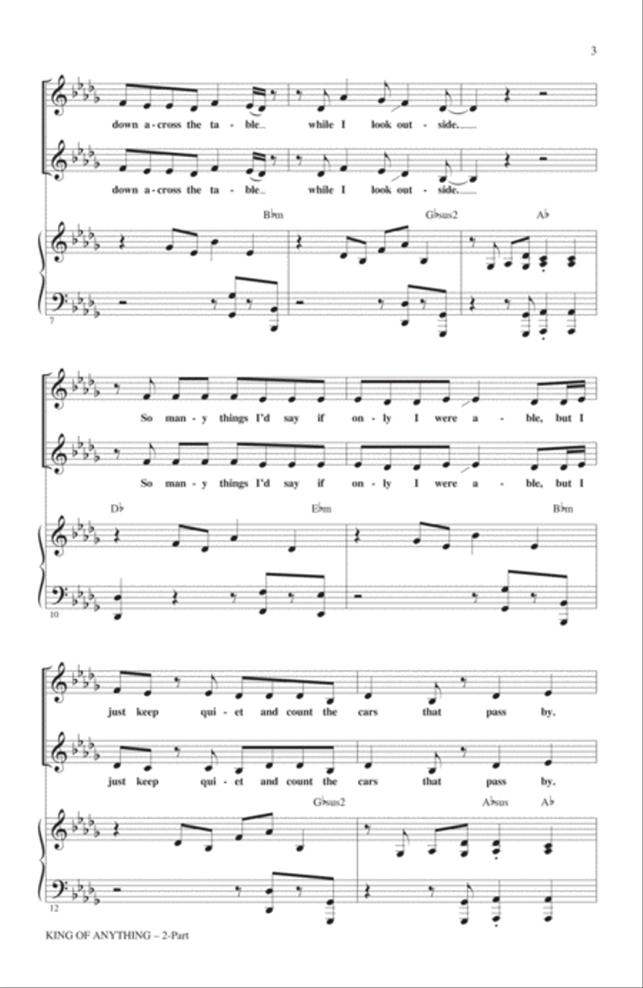 King Of Anything King Of Anything 2-Part scores gallery preview page 2