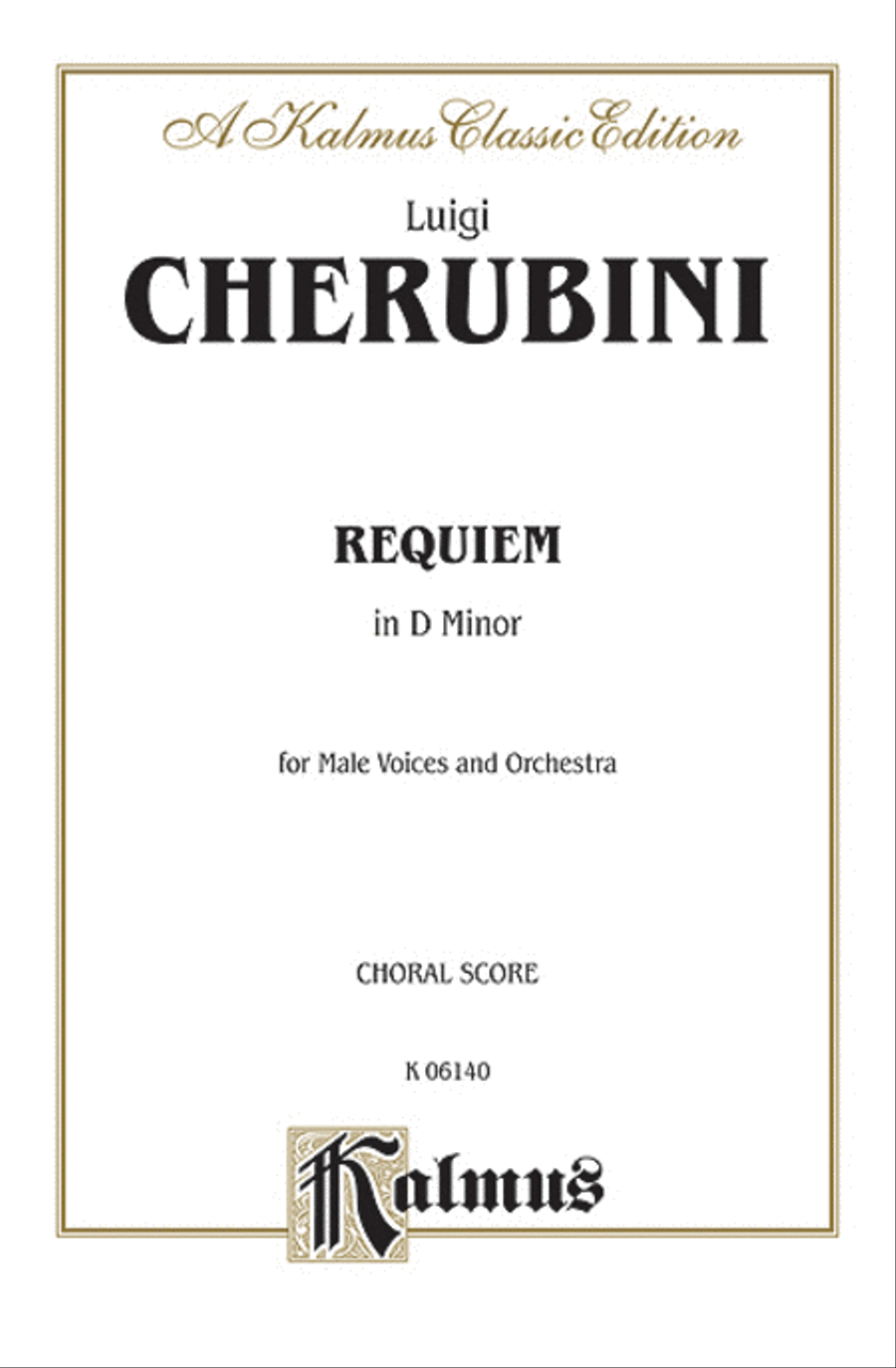 Requiem in D Minor Men's Choir scores gallery preview page 1