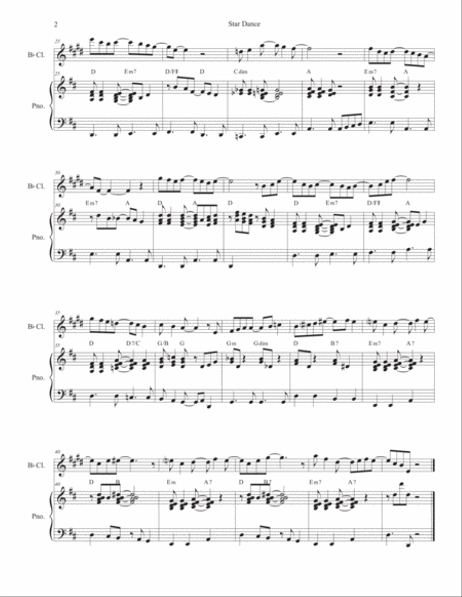 Shakespeare Miniatures (for Bb Clarinet and Piano) B-Flat Clarinet scores gallery preview page 4