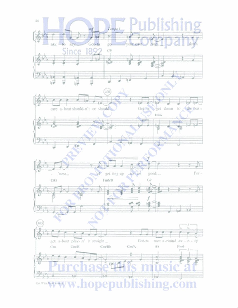 Once Upon a Parable Unison Choir scores gallery preview page 46