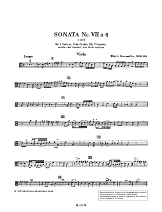 Sonata No. 7 D minor a 4