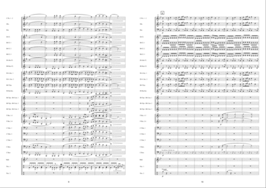 Peanuts ! Brass Band scores gallery preview page 6