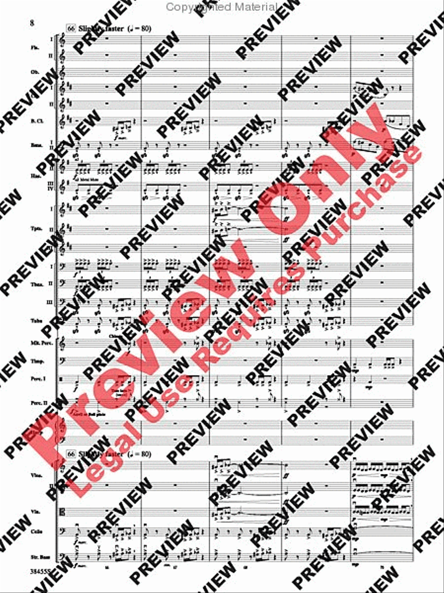 Harry Potter and the Deathly Hallows, Part 2, Suite from Full Orchestra scores gallery preview page 9
