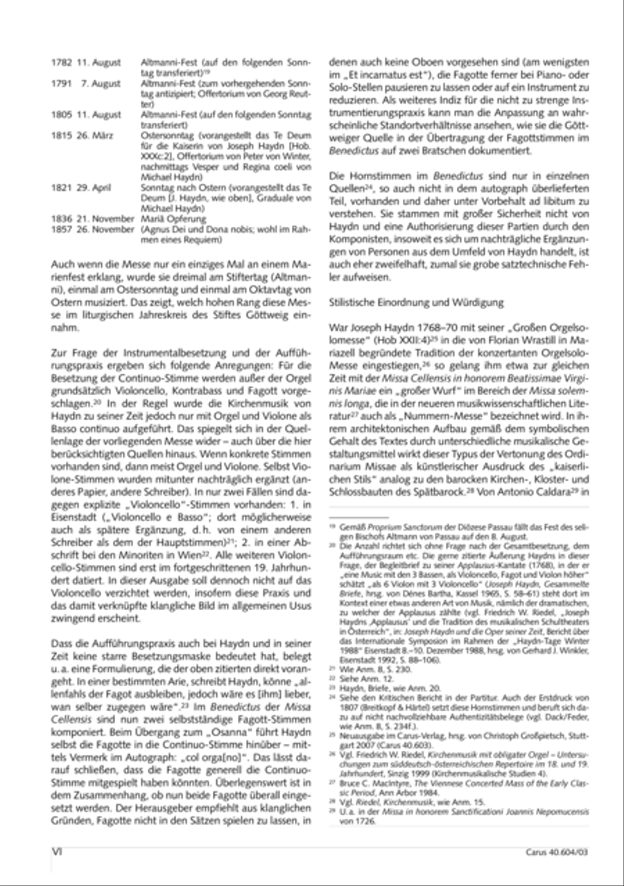 Grosse Mariazeller Messe in C 4-Part scores gallery preview page 7