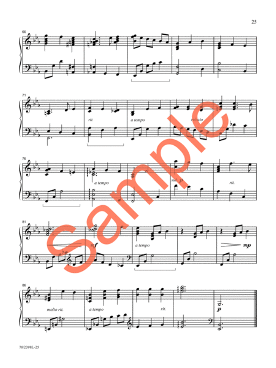 Rest for Your Soul Rest for Your Soul Piano Solo scores gallery preview page 21