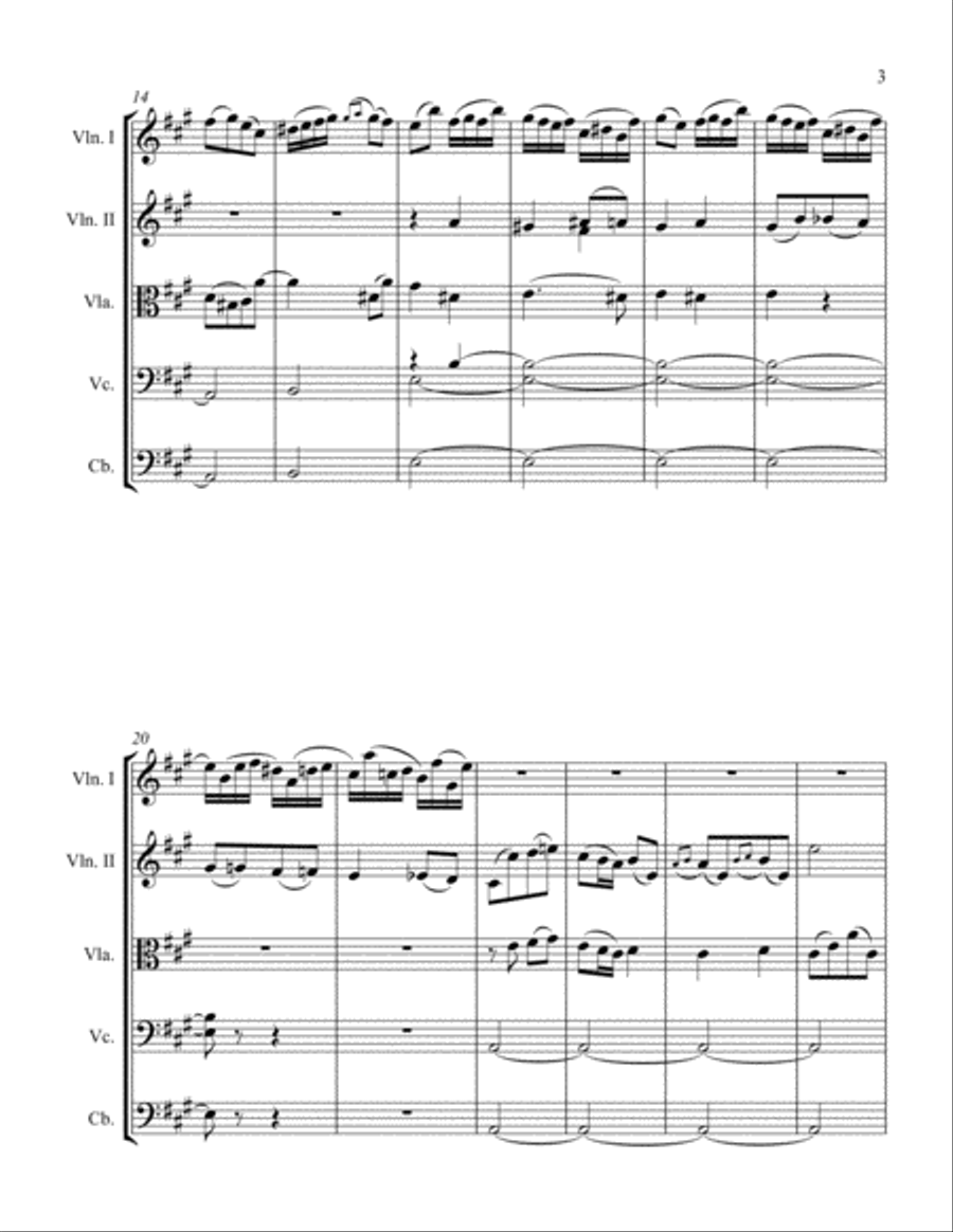 Elevation #1 String Orchestra scores gallery preview page 3