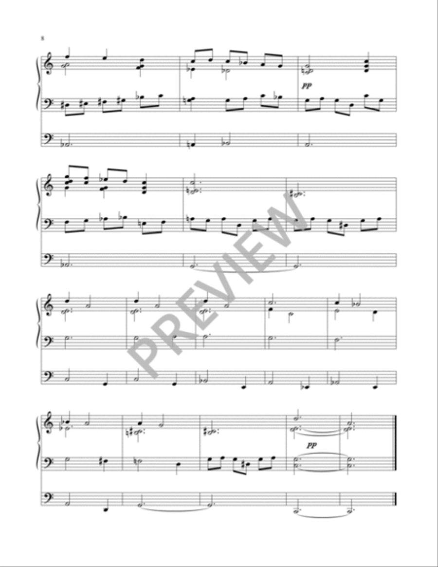 Five Preludes on Early American Tunes Organ scores gallery preview page 10