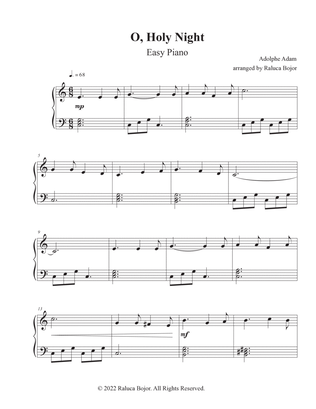 Book cover for O, Holy Night (early intermediate piano)