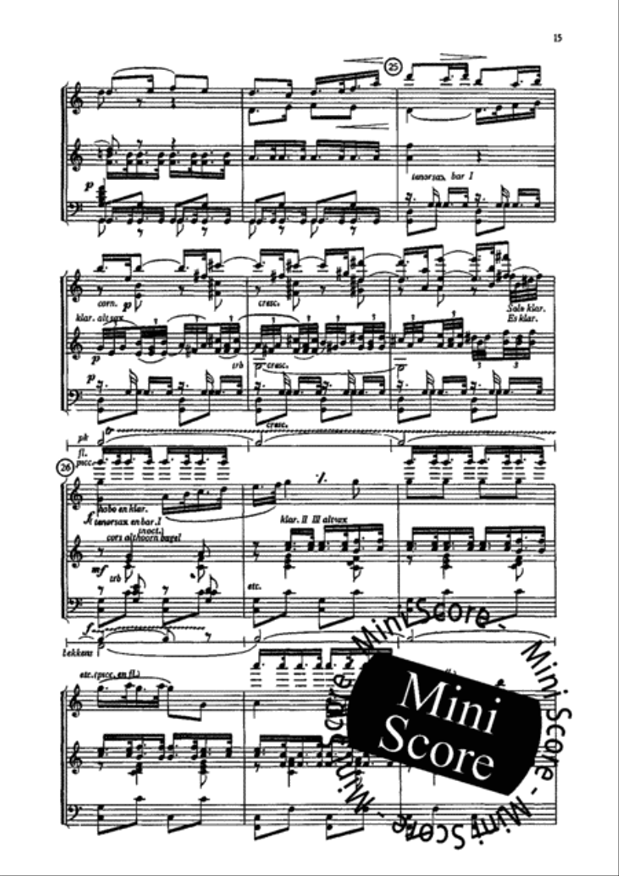 Ballade en Alla Marcia Ballade en Alla Marcia Concert Band scores gallery preview page 19