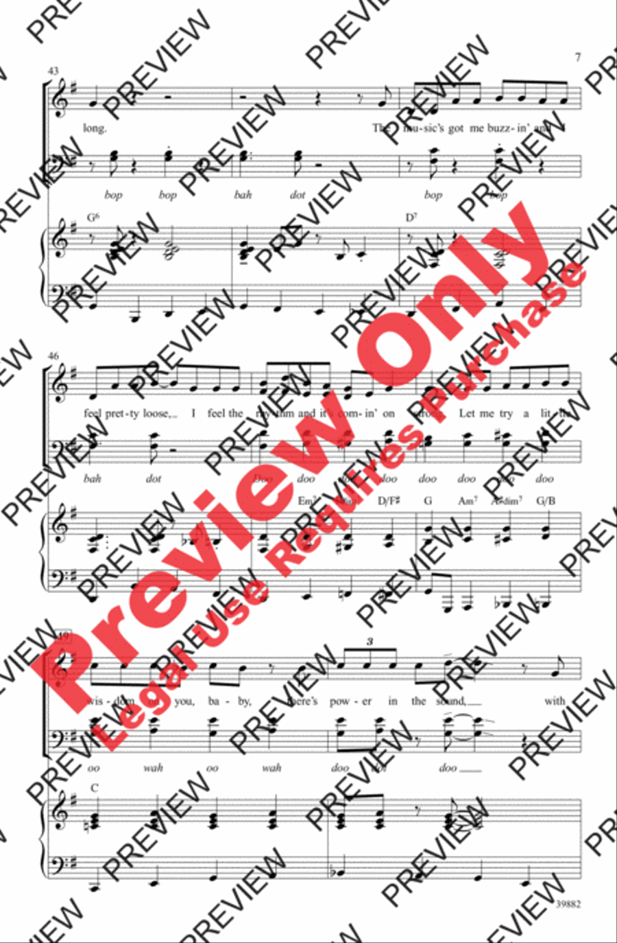 My Music - SoundTrax CD (CD only) Choir scores gallery preview page 7