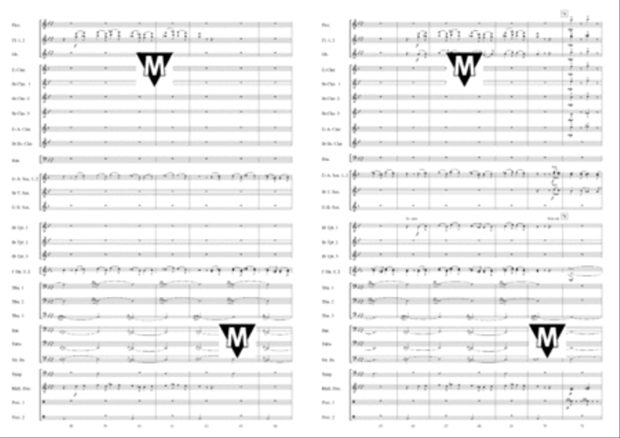 Piccola Suite Italiana Concert Band scores gallery preview page 6