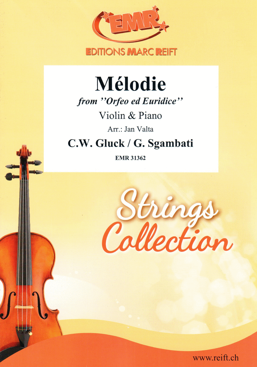 Melodie Melodie Violin Solo scores gallery preview page 1