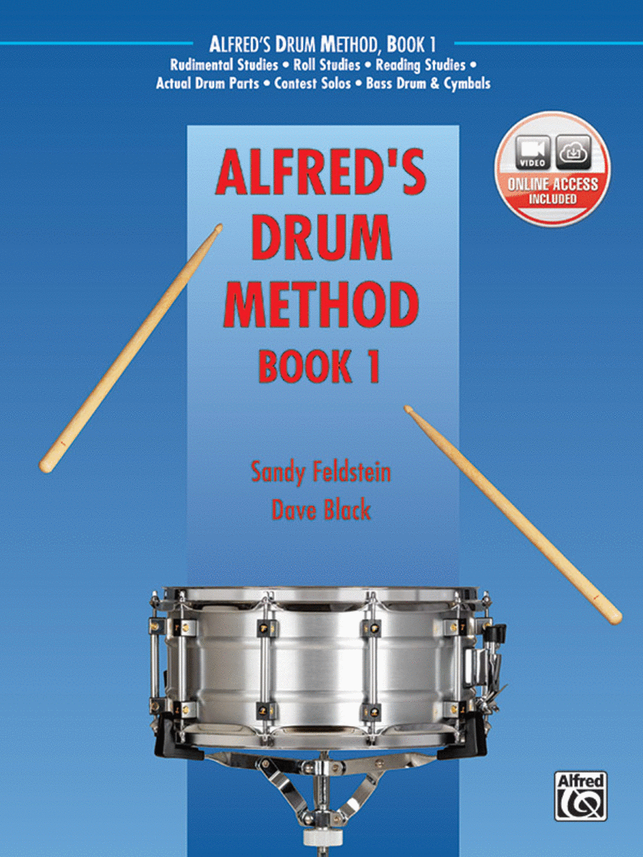 Alfred's Drum Method, Book 1 Percussion scores gallery preview page 1