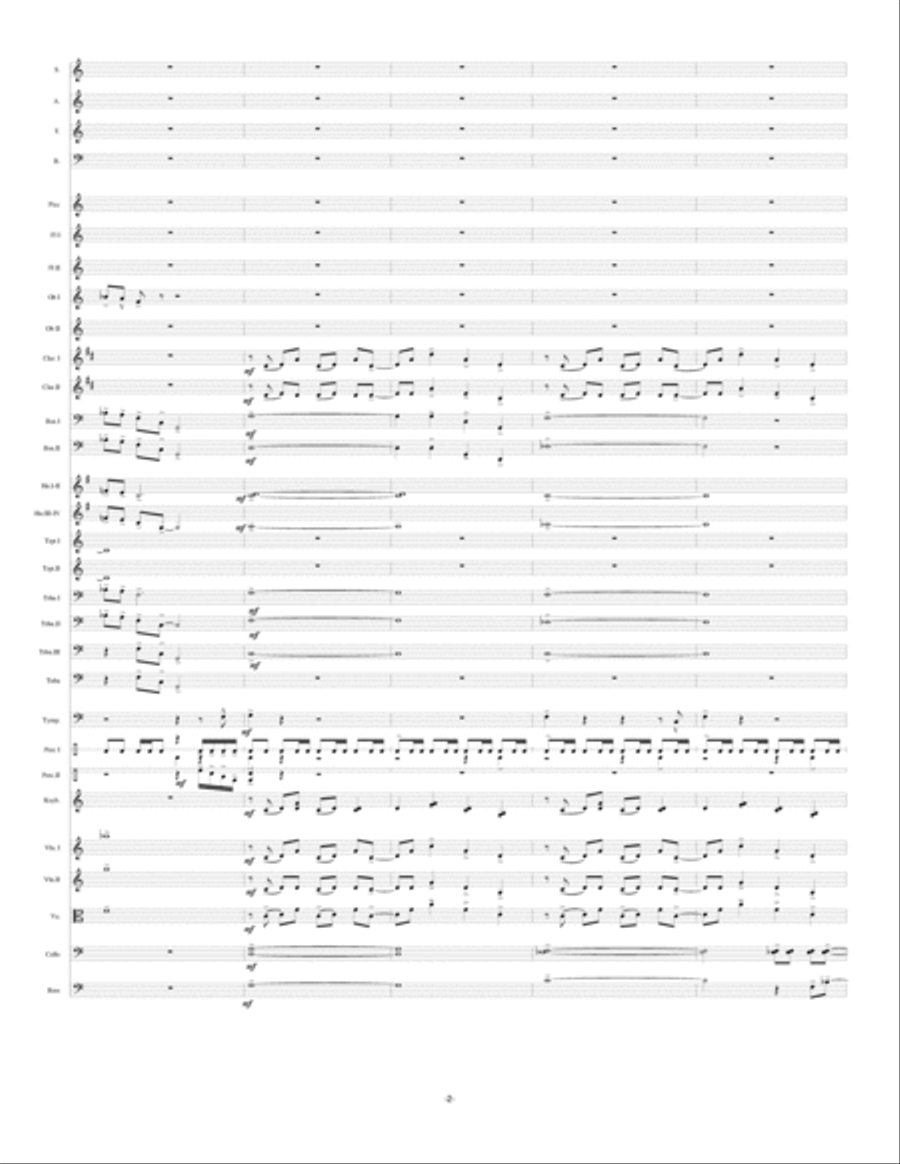 THE CONSITITUTION choir orchestra Narr. Choir scores gallery preview page 2