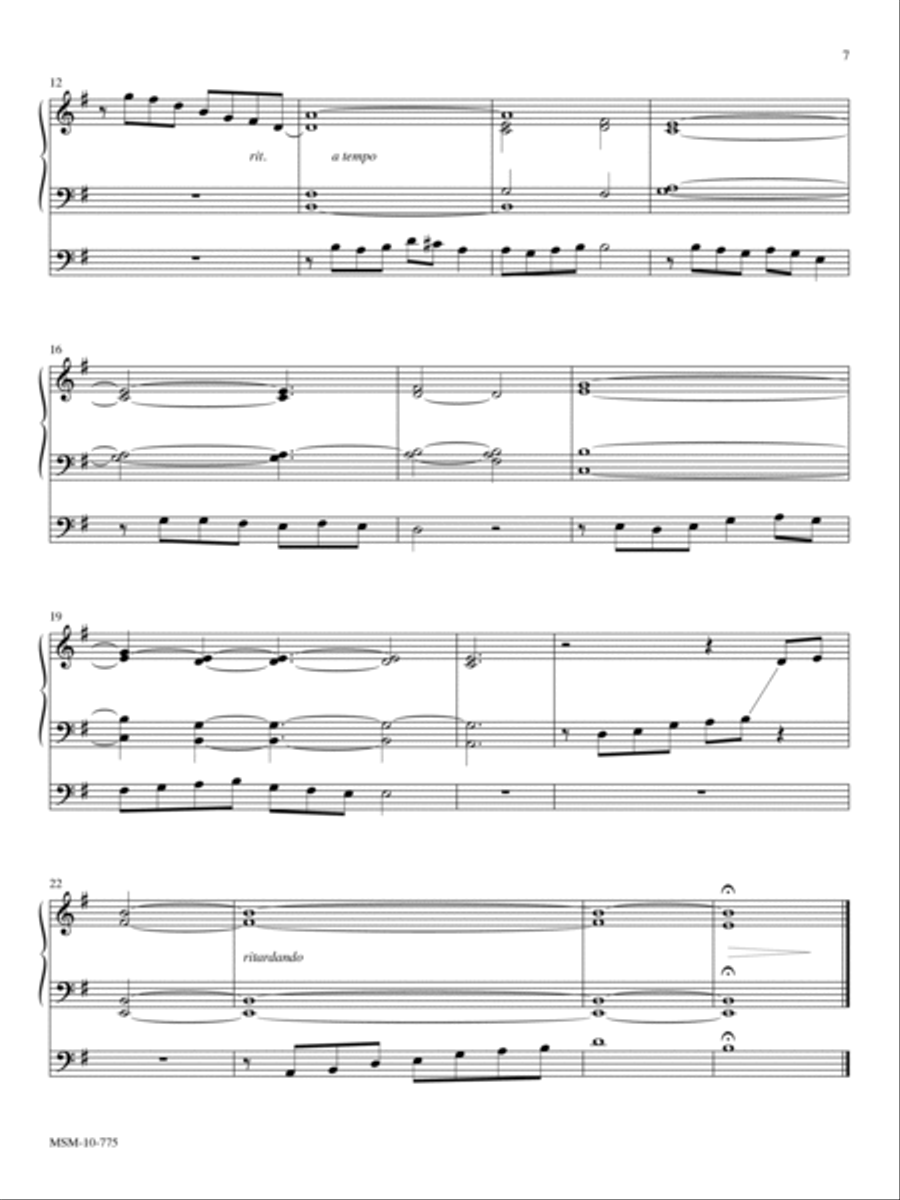 Gregorian Suite for Organ Organ Solo scores gallery preview page 5