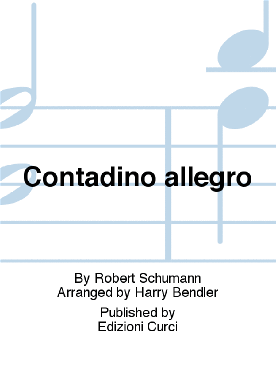 Contadino allegro Contadino allegro Piano Solo scores gallery preview page 1