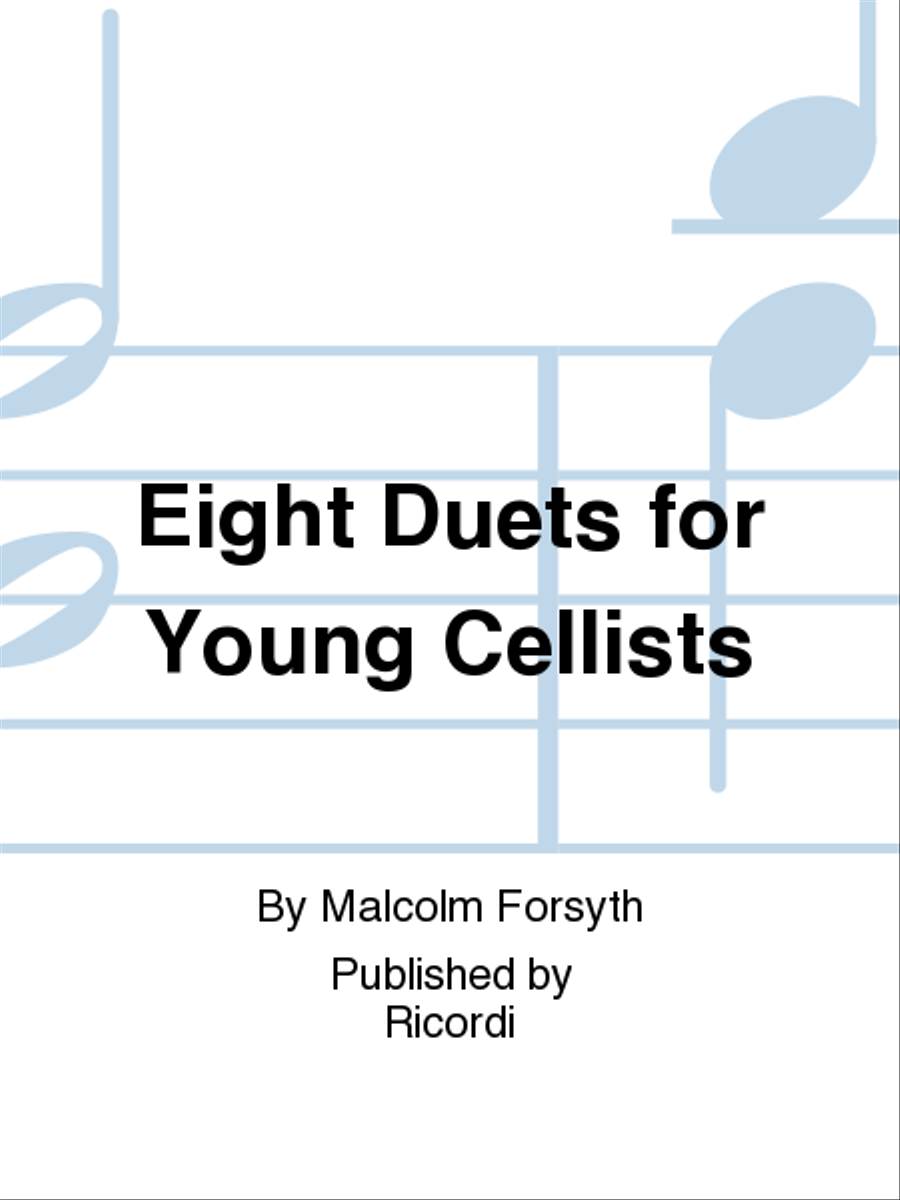 Eight Duets for Young Cellists String Duet scores gallery preview page 1