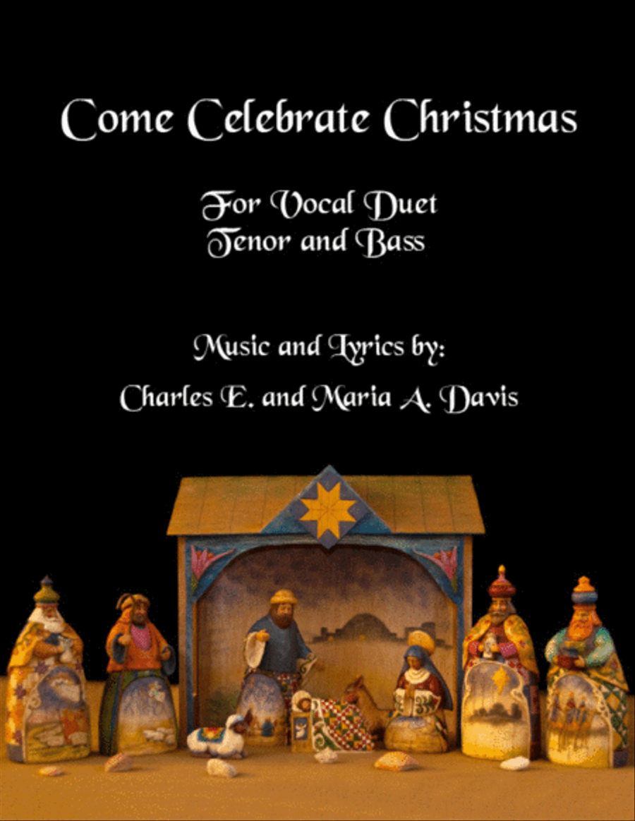 Come Celebrate Christmas - Vocal Duet for Tenor and Bass Vocal Duet scores gallery preview page 1