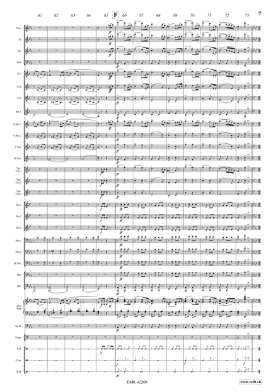 Kunstler-Quadrille Kunstler-Quadrille Concert Band scores gallery preview page 7
