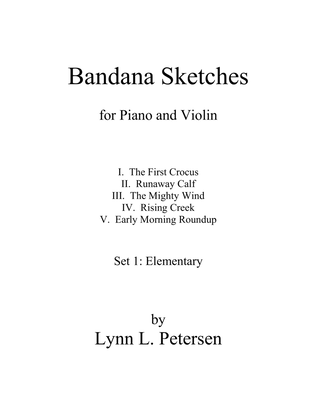 Bandana Sketches (Set 1 - Elementary)