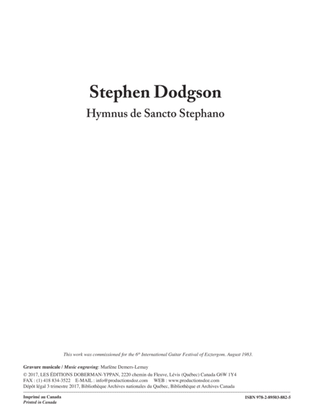 Hymnus de Sancto Stephano