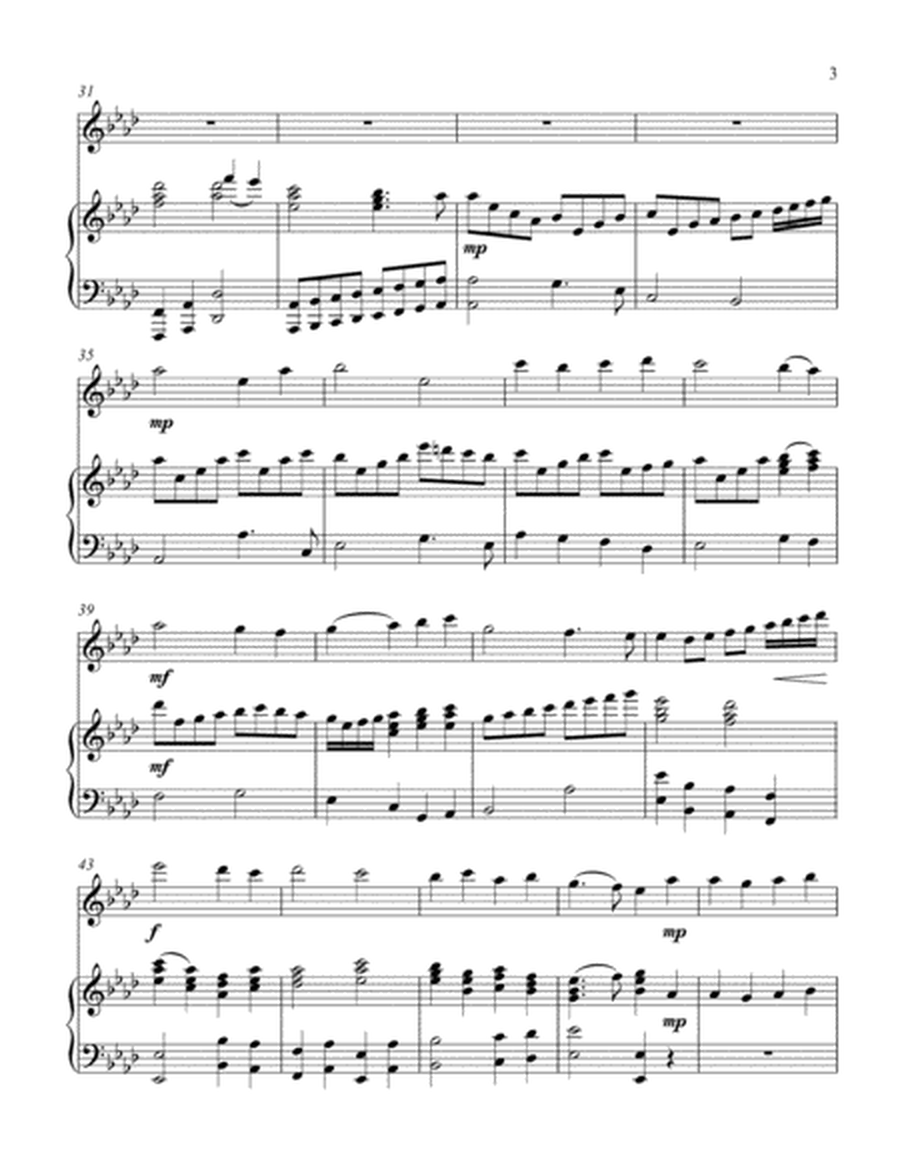 O Come, All Ye Faithful (treble C instrument solo) image number null