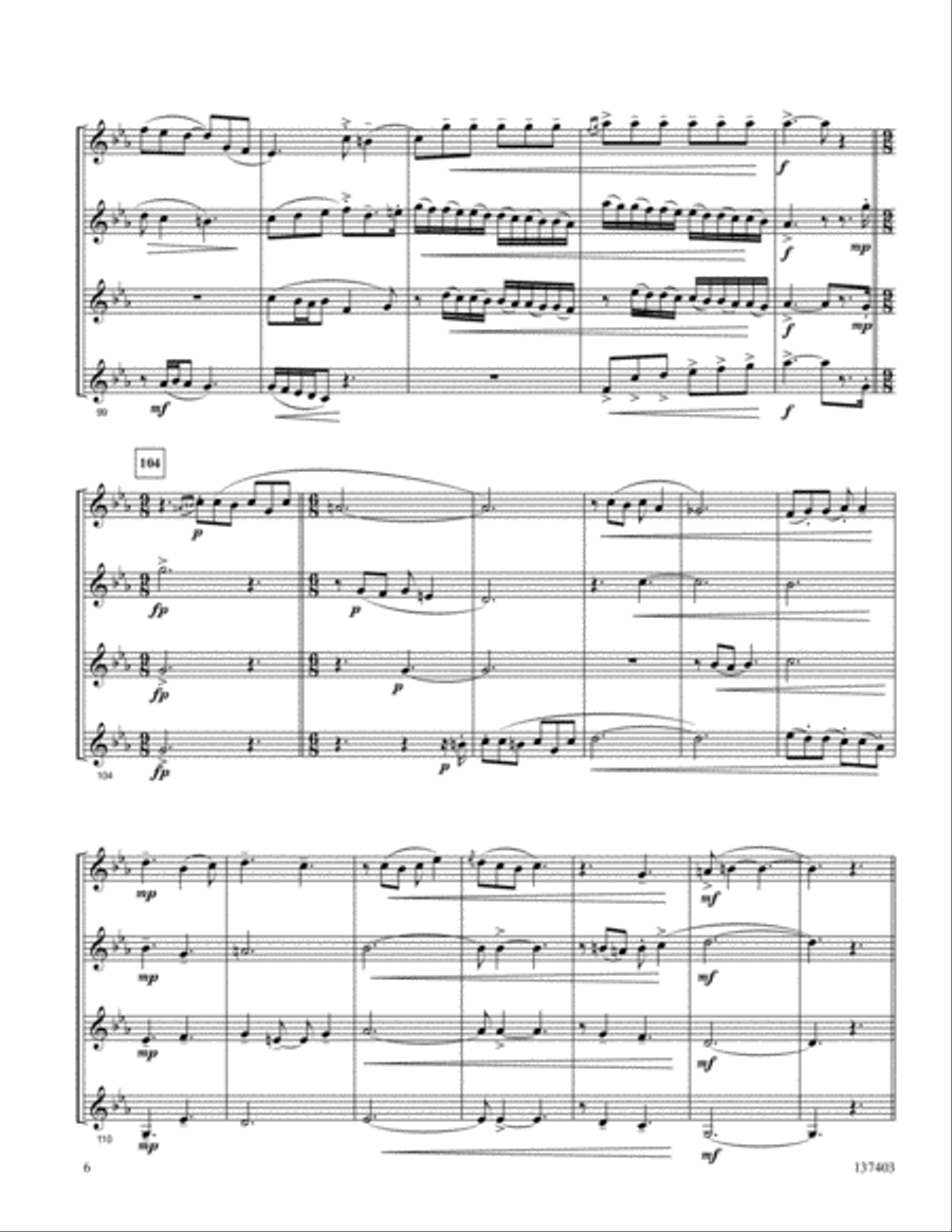 Coventry Carol Coventry Carol Horn scores gallery preview page 6