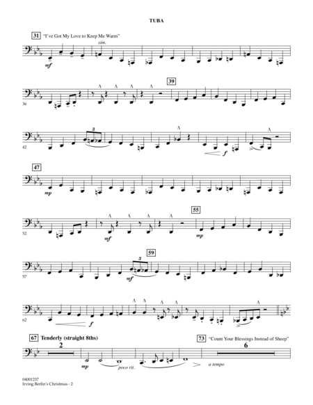 Irving Berlin's Christmas (Medley) - Tuba