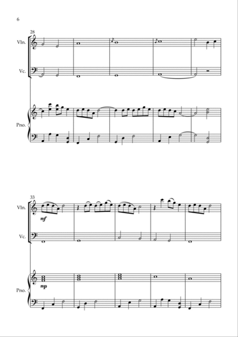 Forbidden Colours Piano Trio scores gallery preview page 6