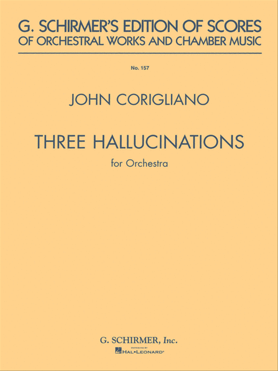 3 Hallucinations (from Altered States) Orchestra scores gallery preview page 1
