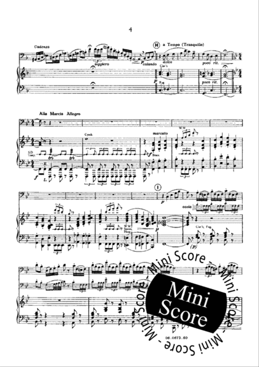 Paraphrase on an Irish Song Baritone Horn scores gallery preview page 6
