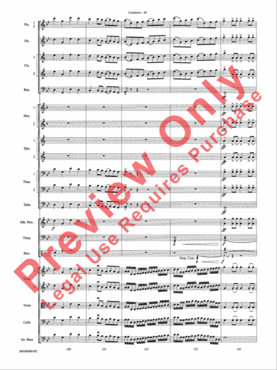 Aboriginal Rituals Aboriginal Rituals Full Orchestra scores gallery preview page 28