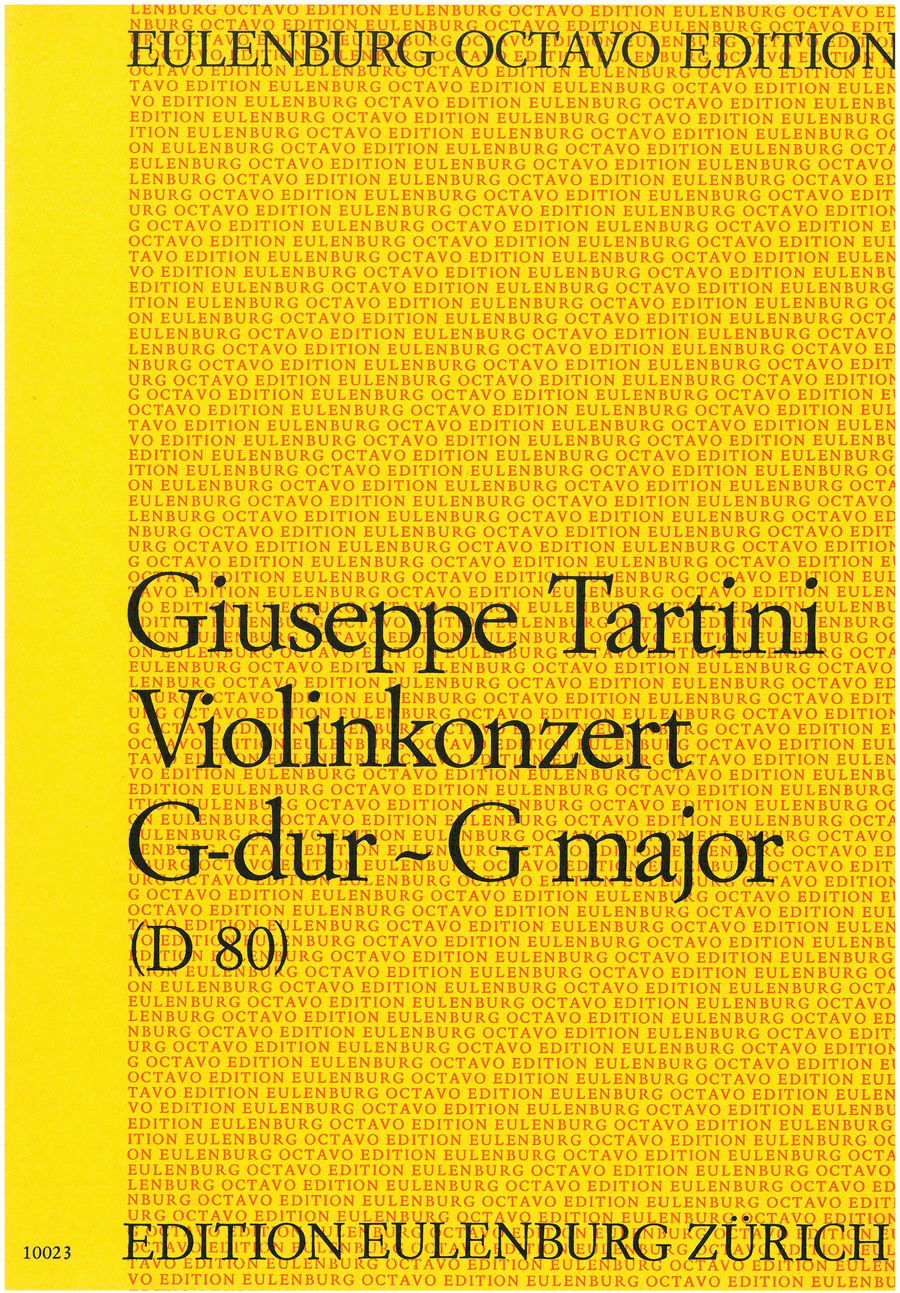 Violin Concerto in G Major D80