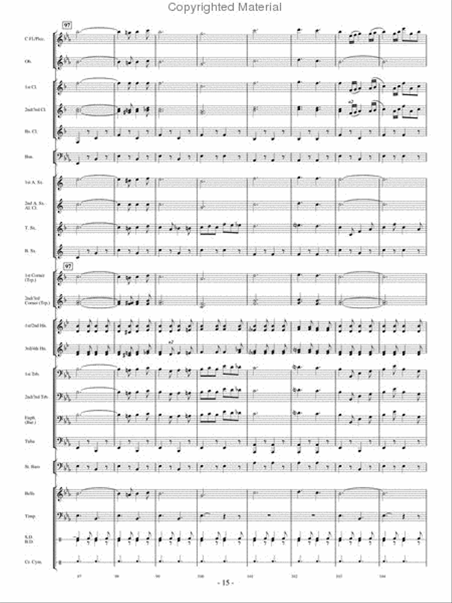 Our Director Concert Band scores gallery preview page 14