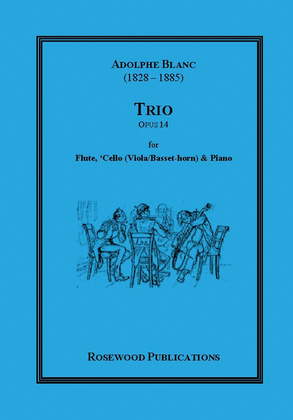 Book cover for Trio, Op. 14