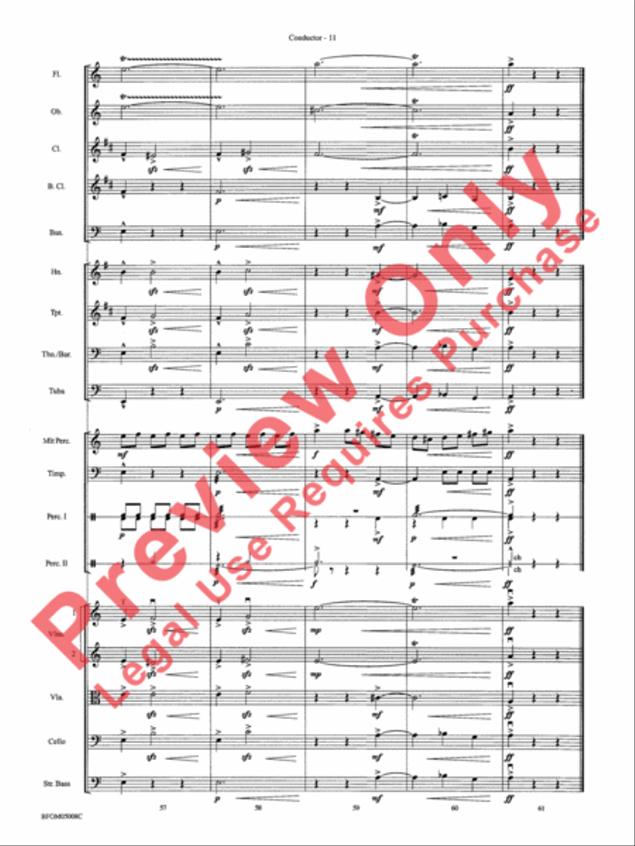 The Second Storm (Ivan) The Second Storm (Ivan) Full Orchestra scores gallery preview page 14