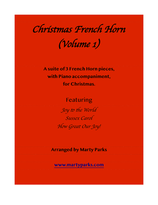 Book cover for Christmas French Horn (Volume 1)